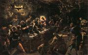 Jacopo Tintoretto Last Supper oil